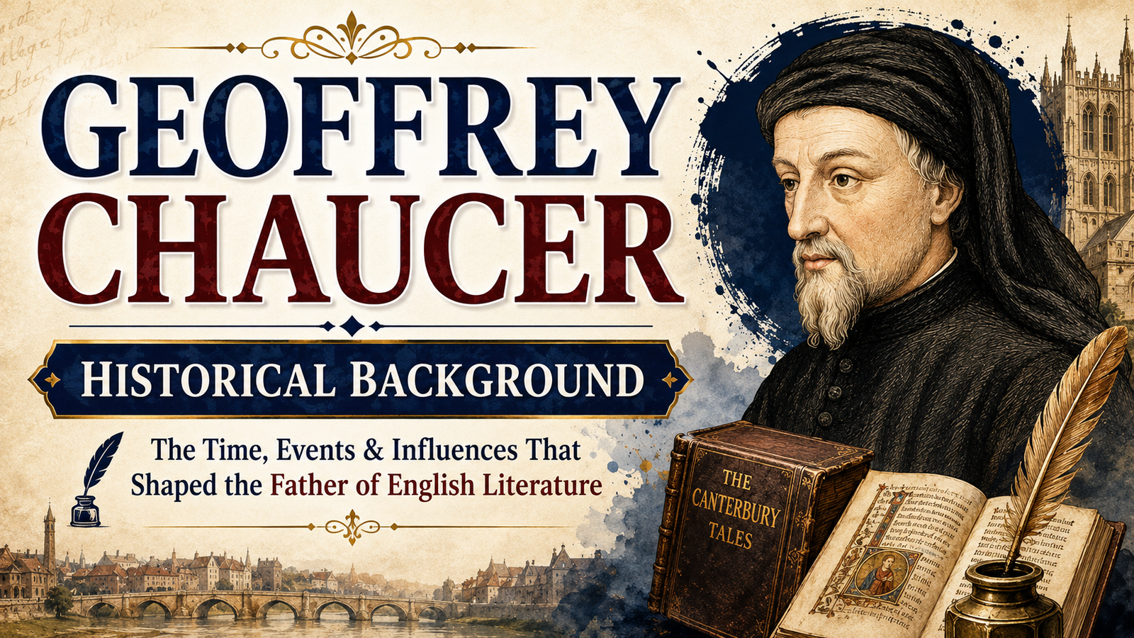 Geoffrey Chaucer english notes bbmku
