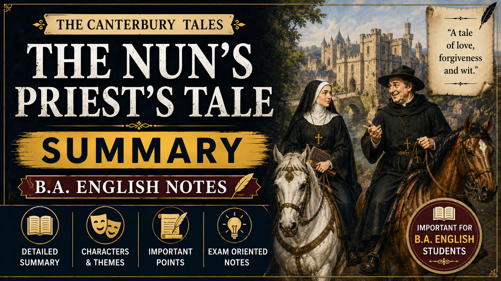 The Nun's Priest's Tale Summary