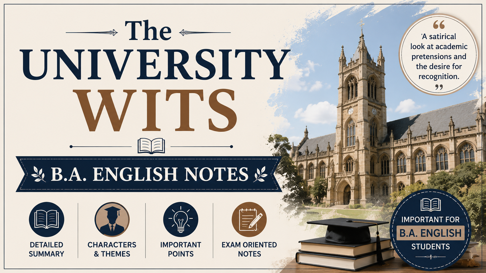 The University Wits BA English Honours Notes