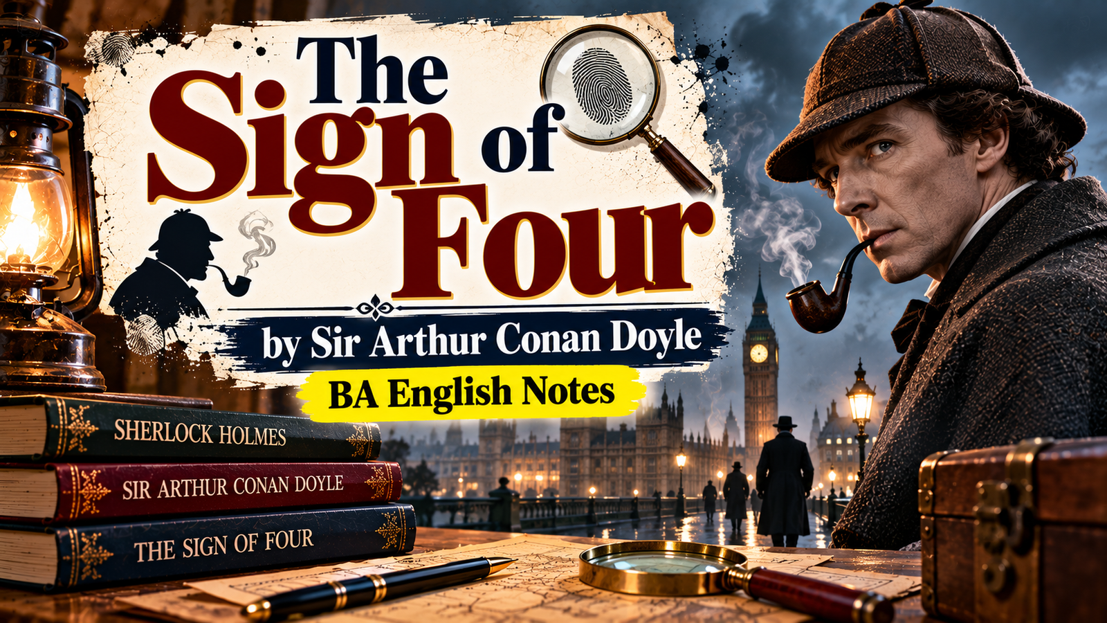 The Sign of Four by Sir Arthur Conan Doyle