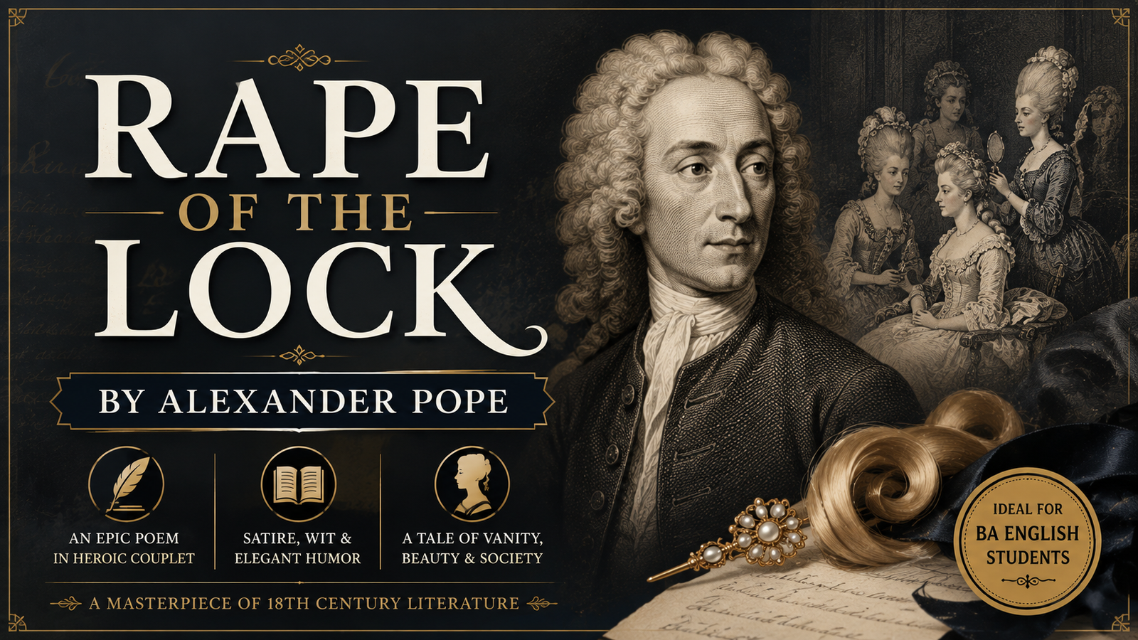 Rape of the Lock by Alexander Pope