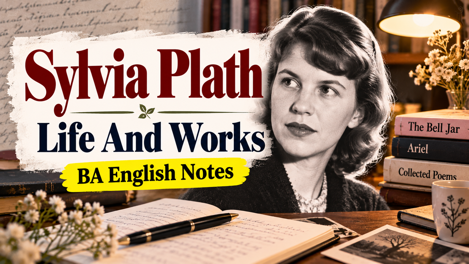 Sylvia Plath Life And Works