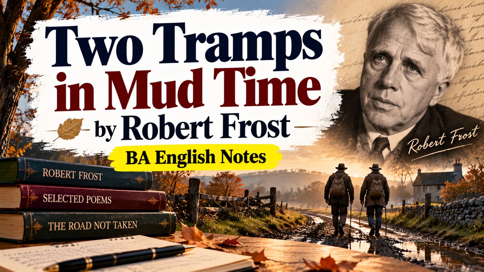 Two Tramps in Mud Time by Robert Frost