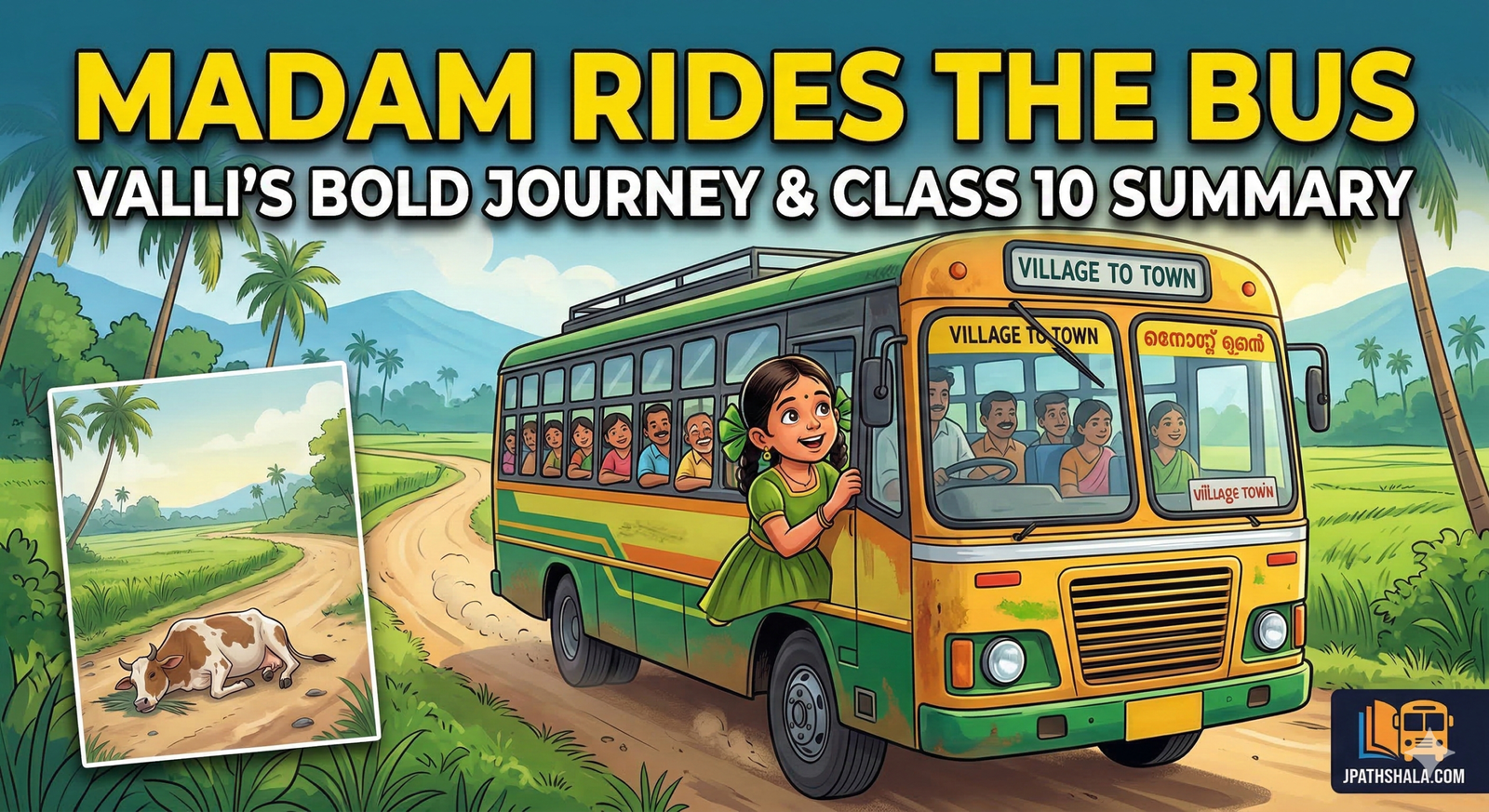 Madam Rides the Bus Summary Class 10