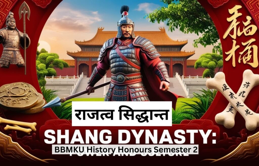 शांग वंश का राजत्व सिद्धान्त: History Honours Sem 2 BBMKU Notes