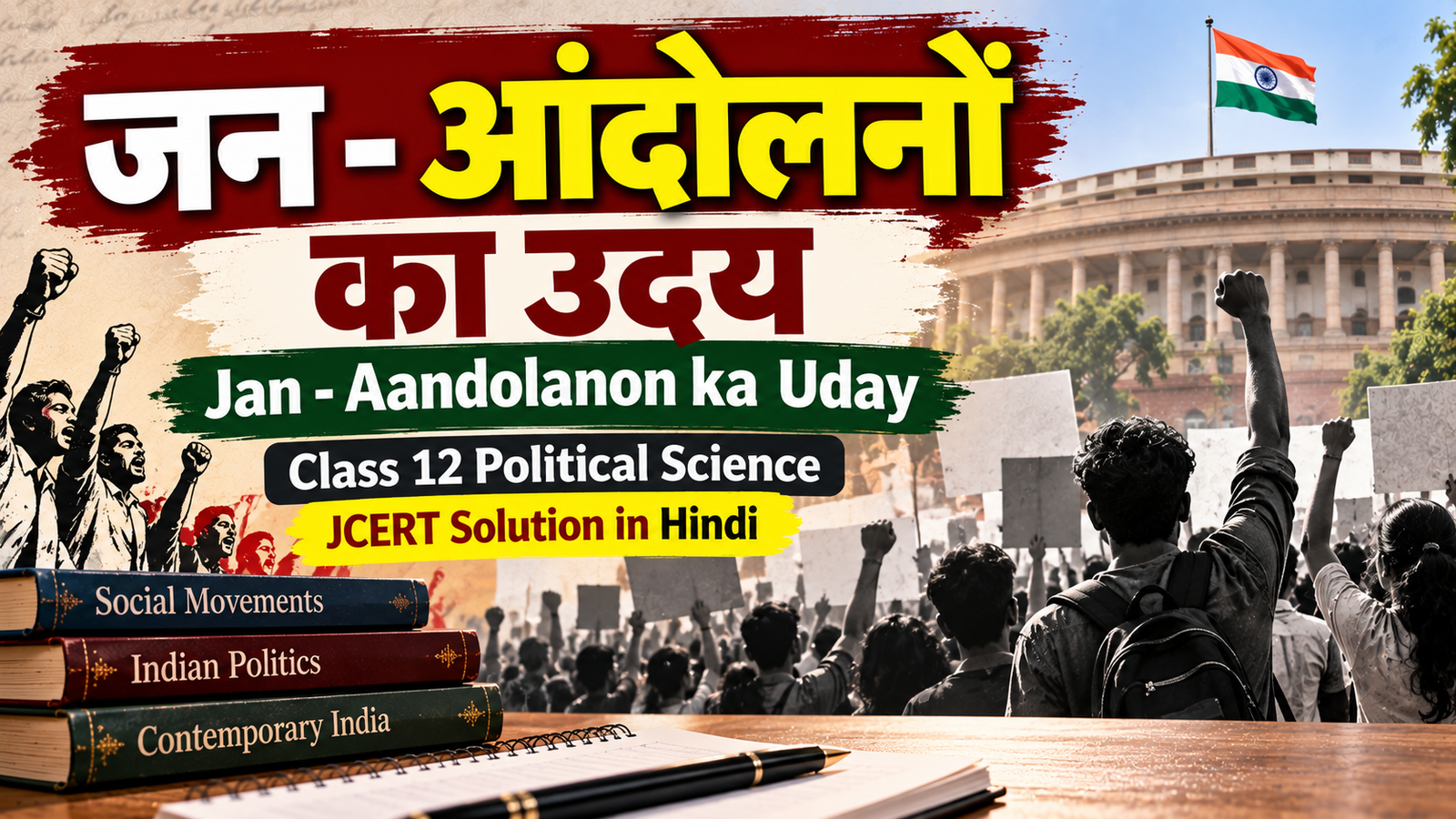 Jan -Aandolanon ka uday