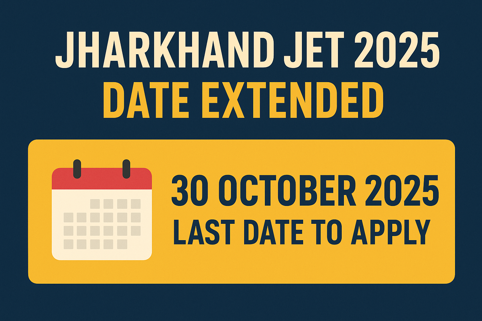 jet jharkhand 2025 revised date
