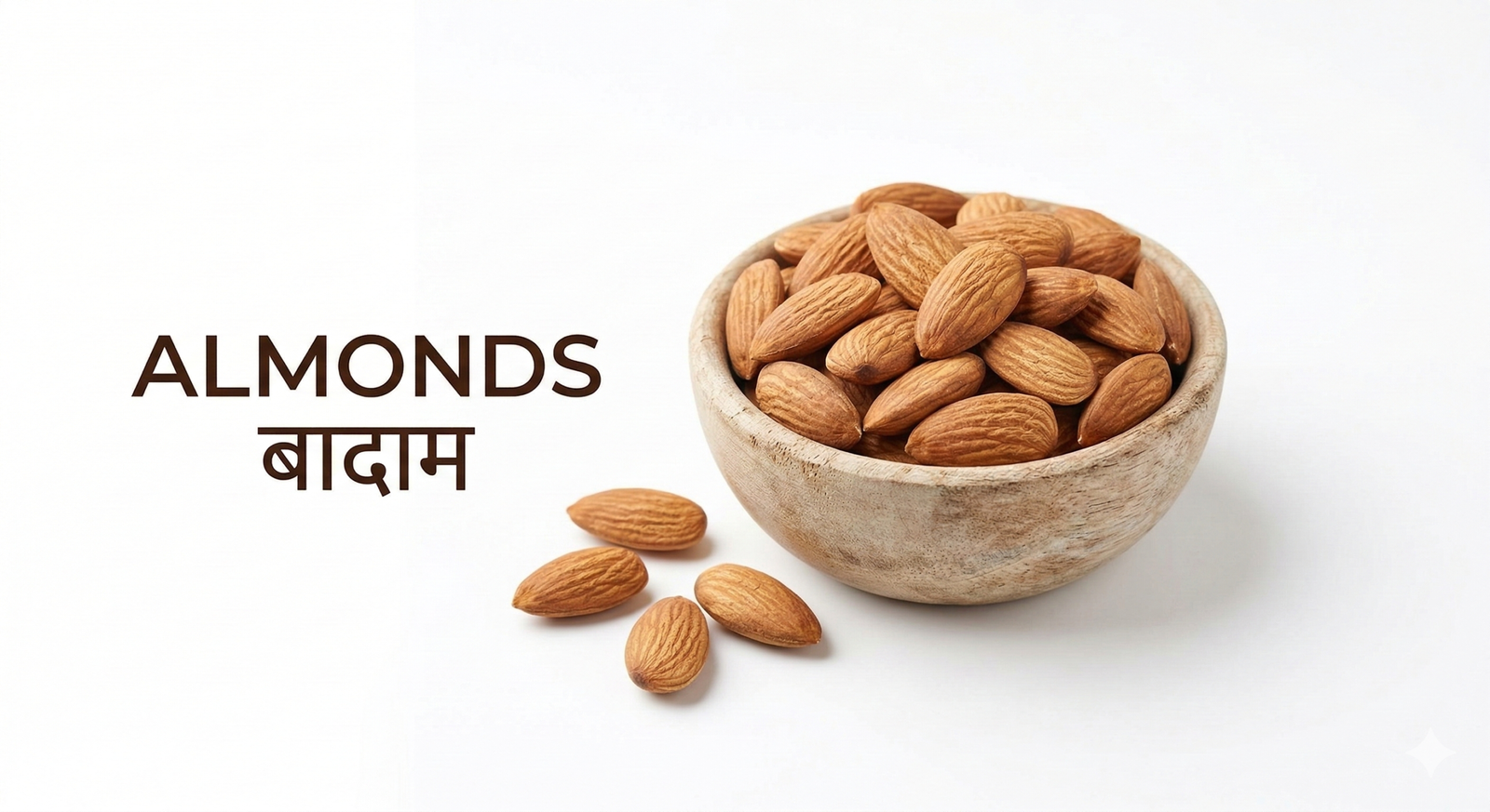 Almonds Badam Name with Pictures