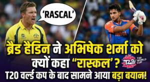 Brad Haddin calls Abhishek Sharma Rascal after T20 World Cup statement in Hindi