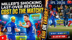 David Miller's Shocking Call Costs Delhi Capitals the Match in Last-Over Thriller