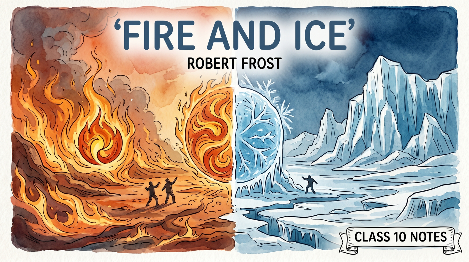 Fire and Ice Class 10 Notes