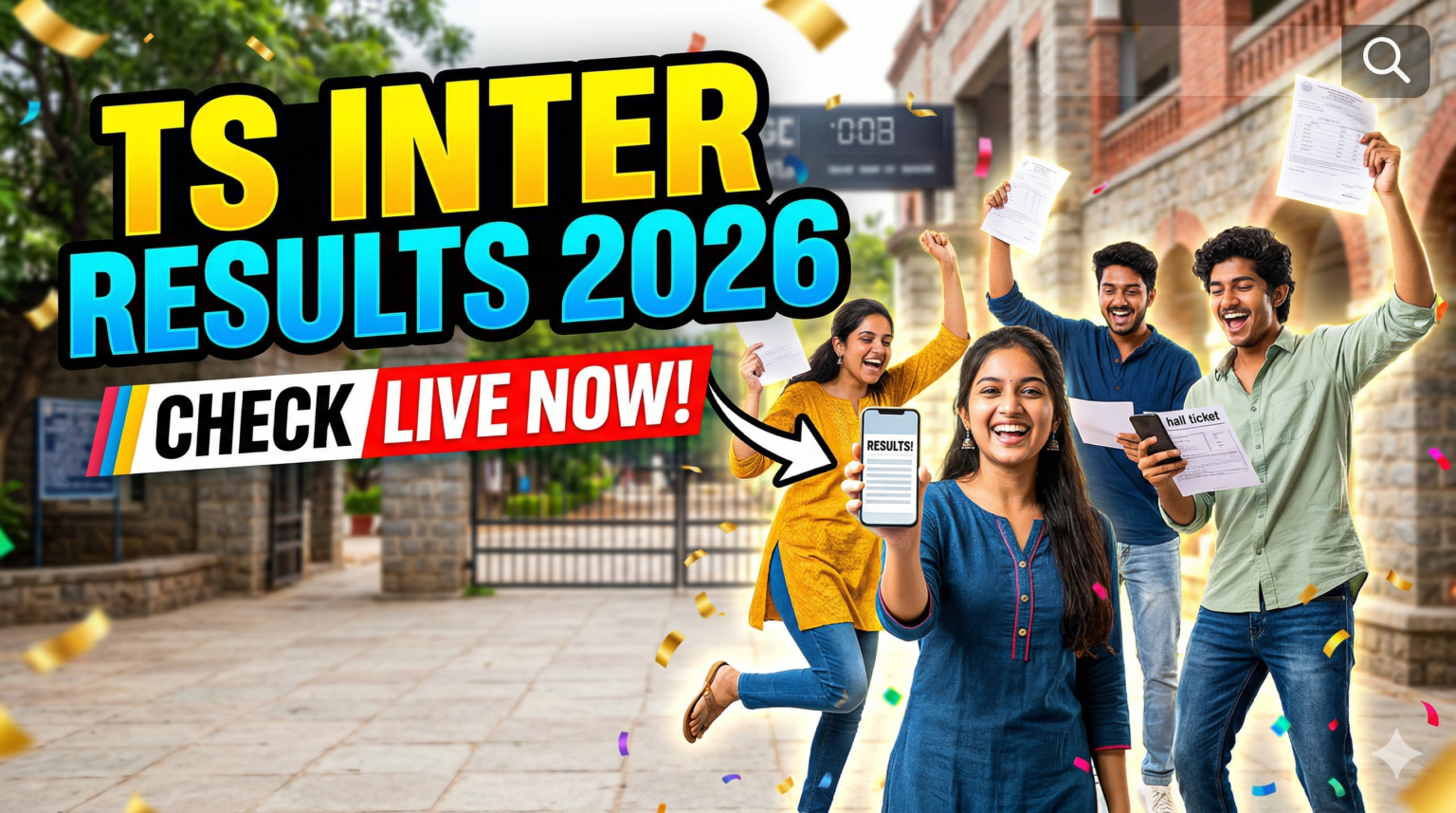 TS Inter Results 2026 Date & Time: 1st, 2nd Year Result Link » JPathshala