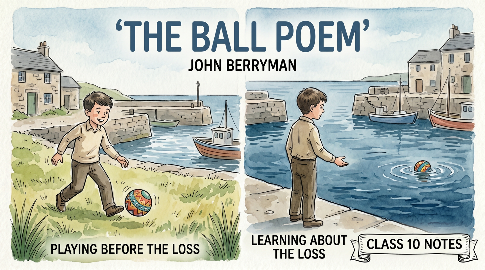 The Ball Poem Class 10 Notes