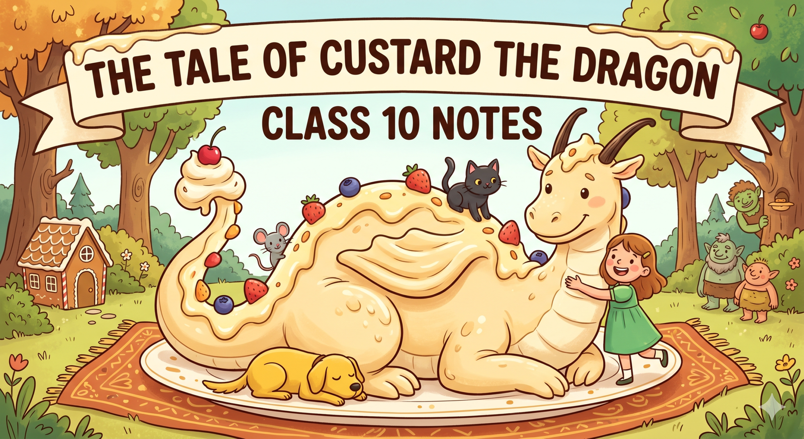 The Tale of Custard the Dragon Class 10 Notes
