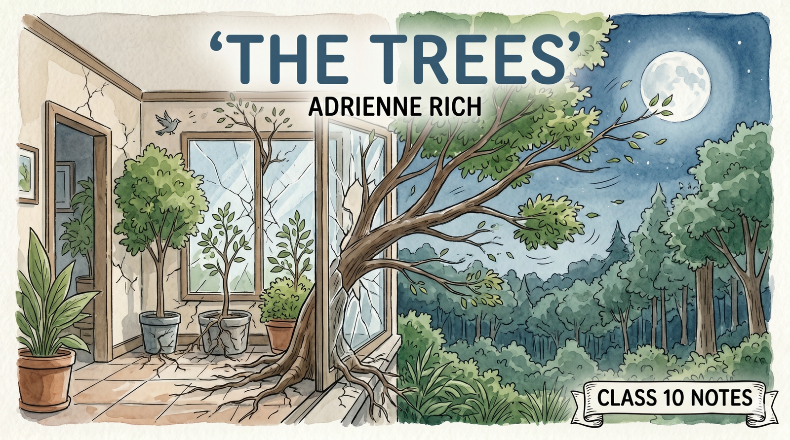 The Trees Class 10 Notes