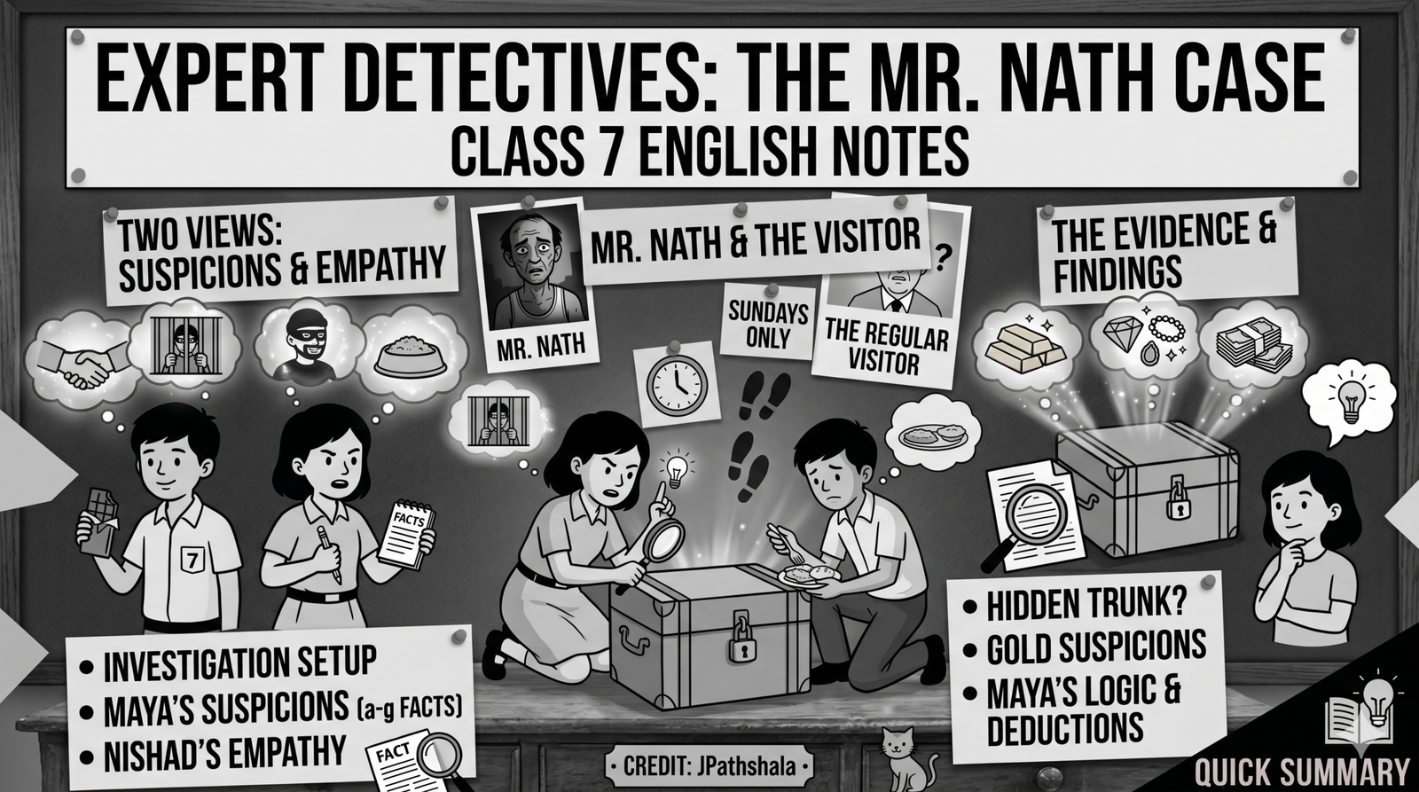 Expert Detectives Class 7 English Chapter 6 Notes