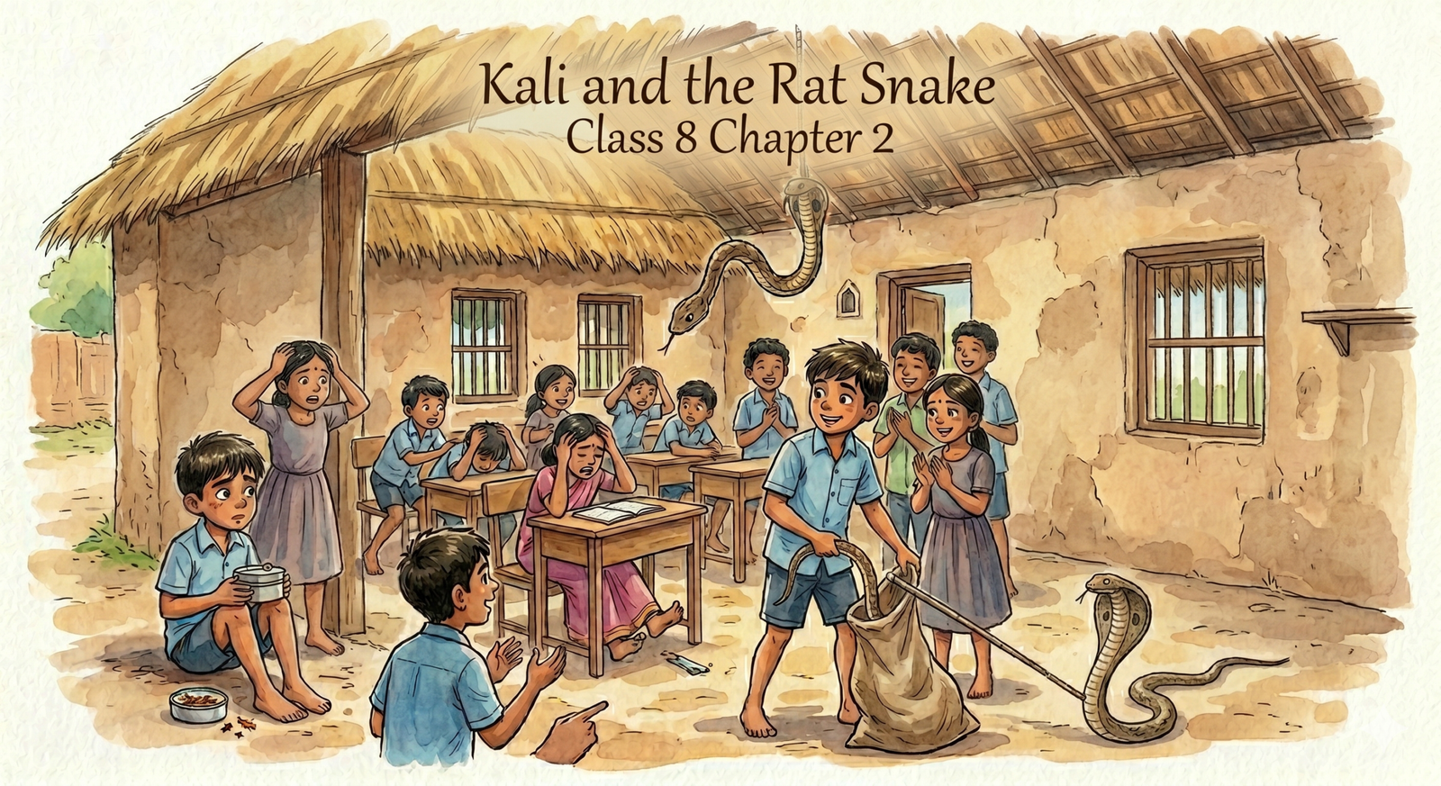 Kali and the Rat Snake Class 8 Chapter 2