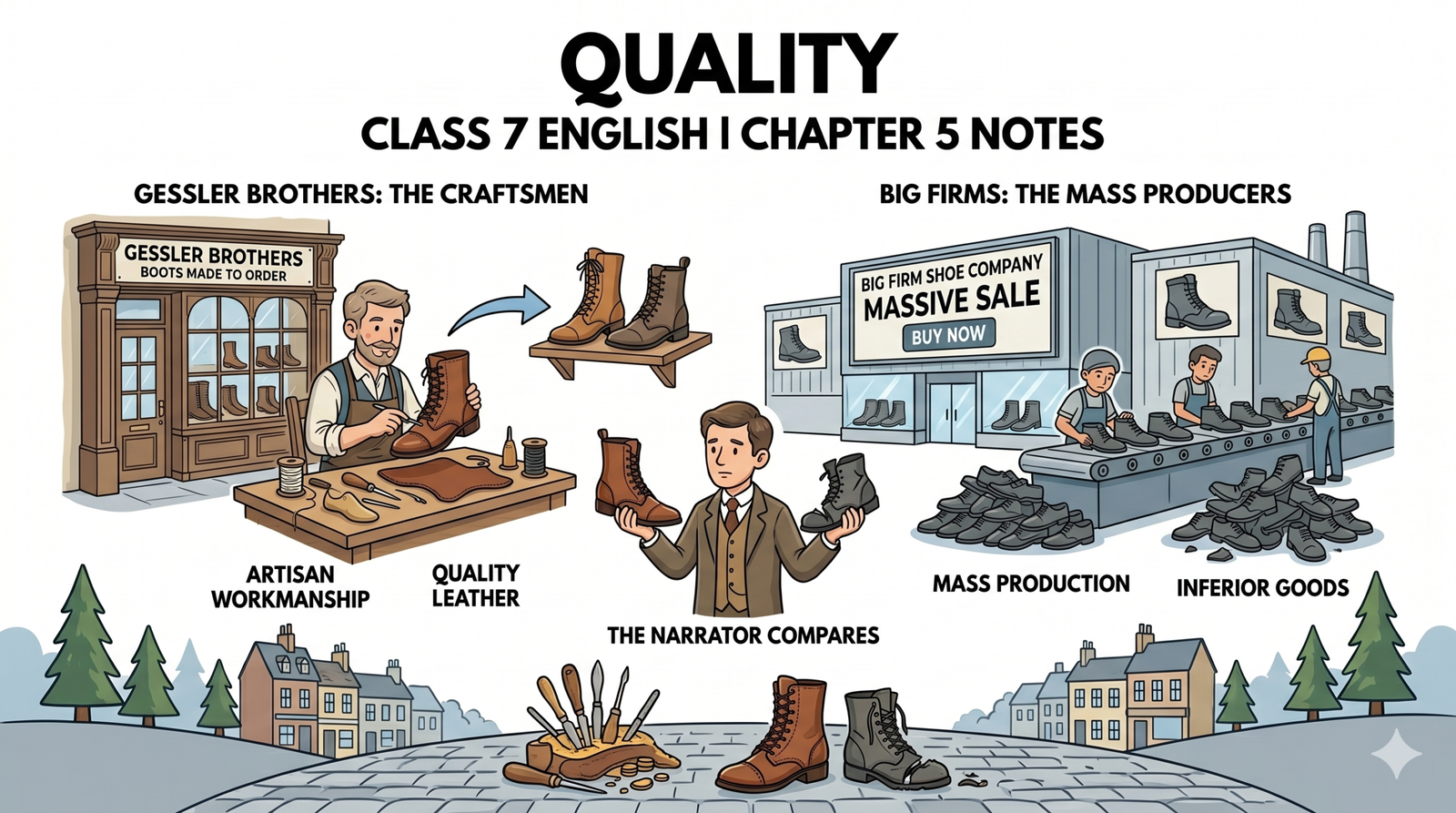 Quality Class 7 English Chapter 5 Notes