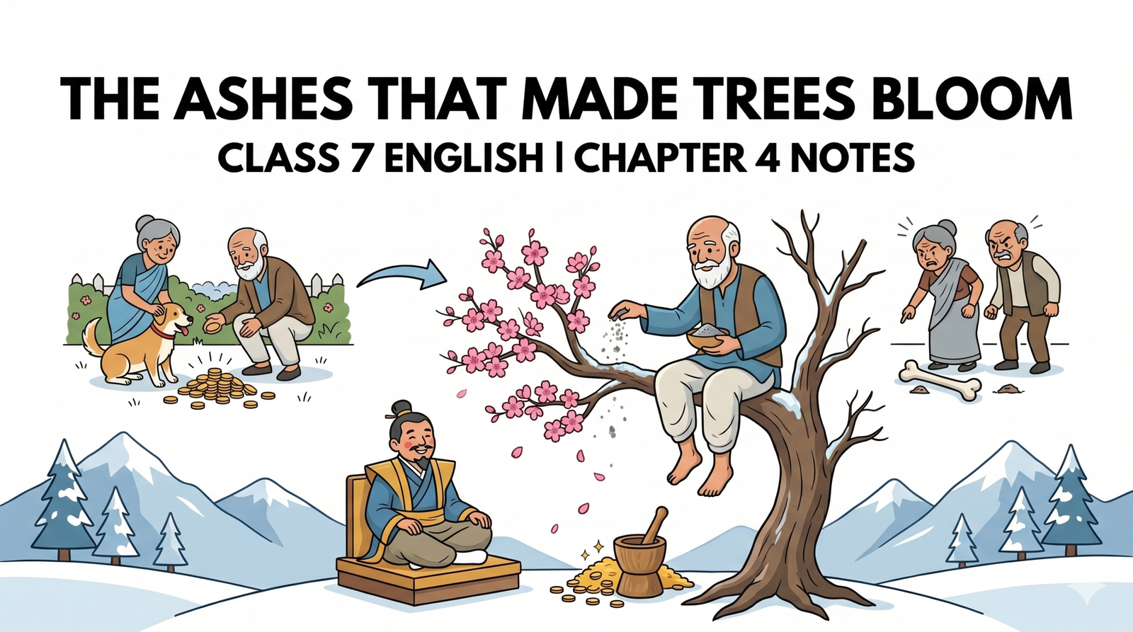 The Ashes That Made Trees Bloom Class 7 English Chapter 4