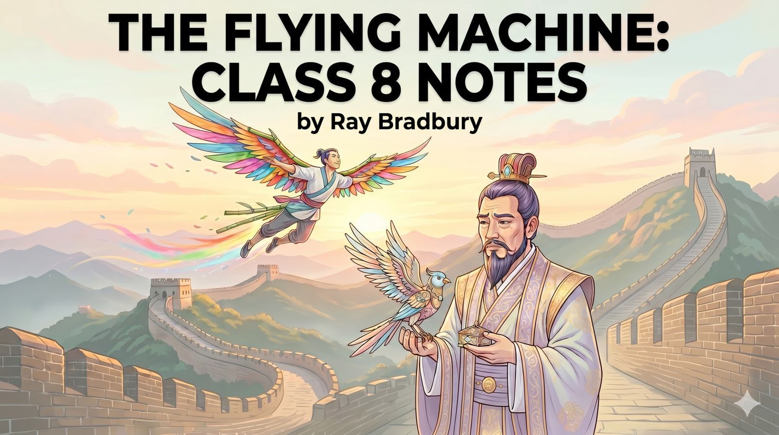 The Flying Machine Class 8 Chapter 5 Notes
