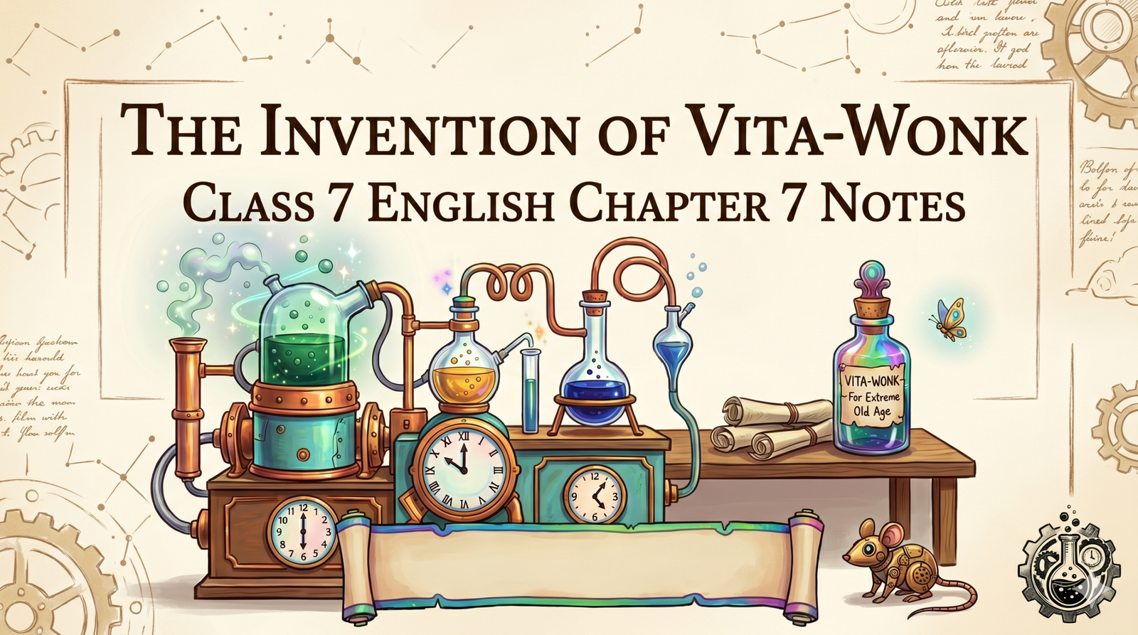 The Invention of Vita-Wonk Class 7 English Chapter 7 Notes