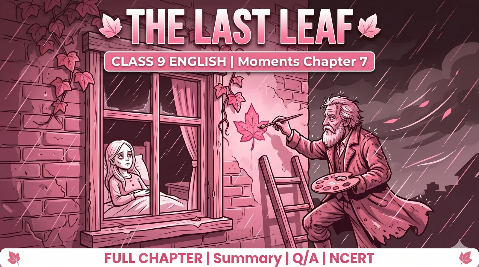 The Last Leaf Class 9 Notes, Summary & Question Answers NCERT