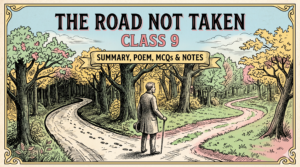 The Road Not Taken Class 9