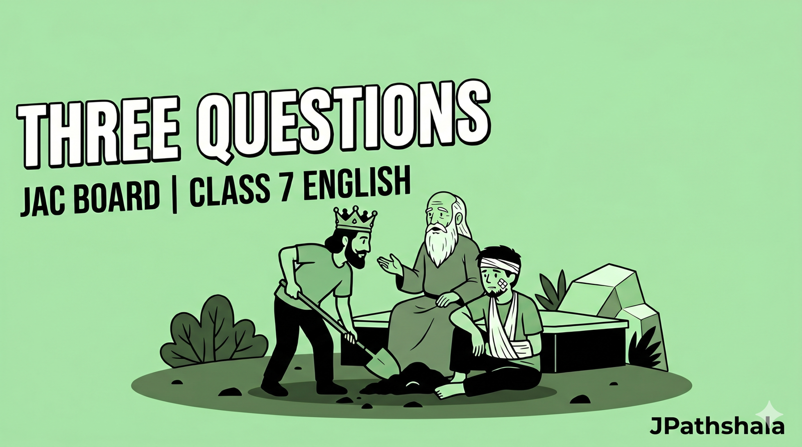 Three Questions Class 7 English Chapter 1